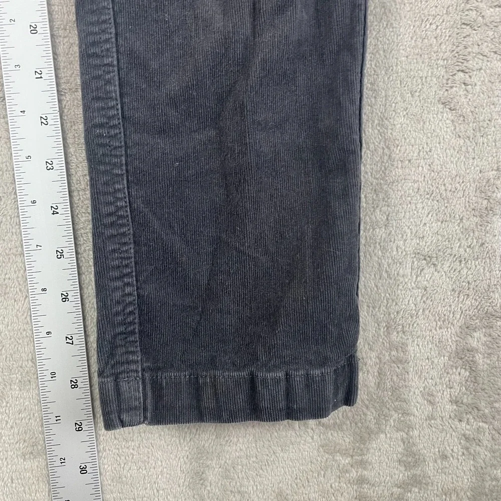 Vuori Optimist Pants Mes Medium Gray Corduroy Elastic Waist Drawstring V440